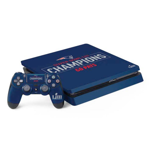 NFL Super Bowl LIII Champions Go Pats PS4 Slim Bundle Skin